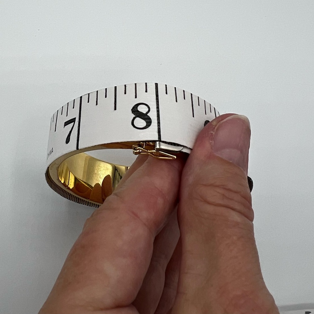 RARE Tiffany & Co. 18K Yellow Gold Thick Atlas Bangle Cuff Bracelet - Picture 9 of 11